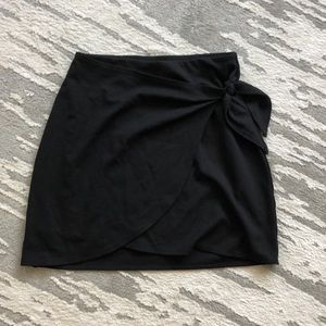 Loft Tie Pencil Skirt
